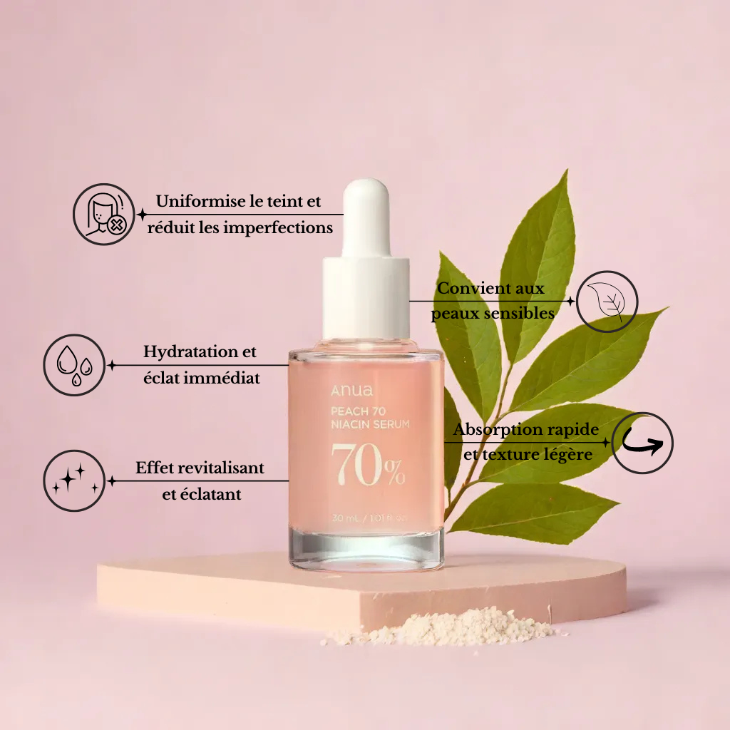 Anua - SÉRUM PÊCHE 70% NIACINAMIDE