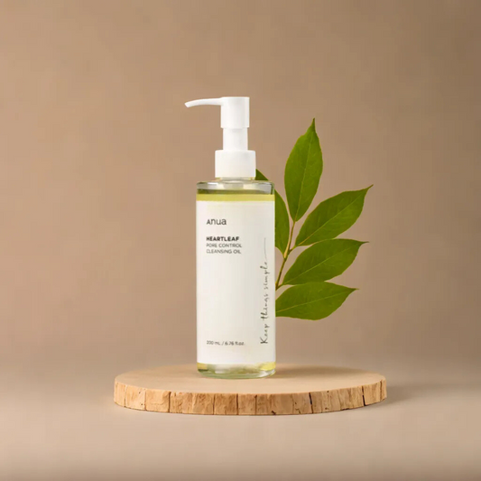 Anua- Heartleaf Pore Control Cleansing Oil - Huile nettoyante démaquillante